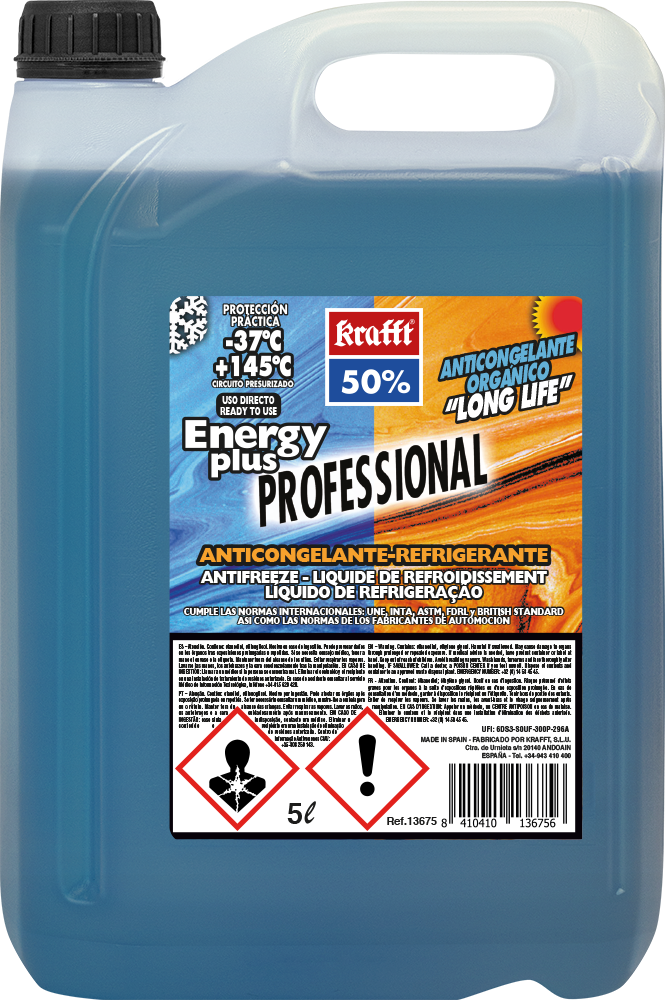 REFRIGERANTE AZUL 50% G12