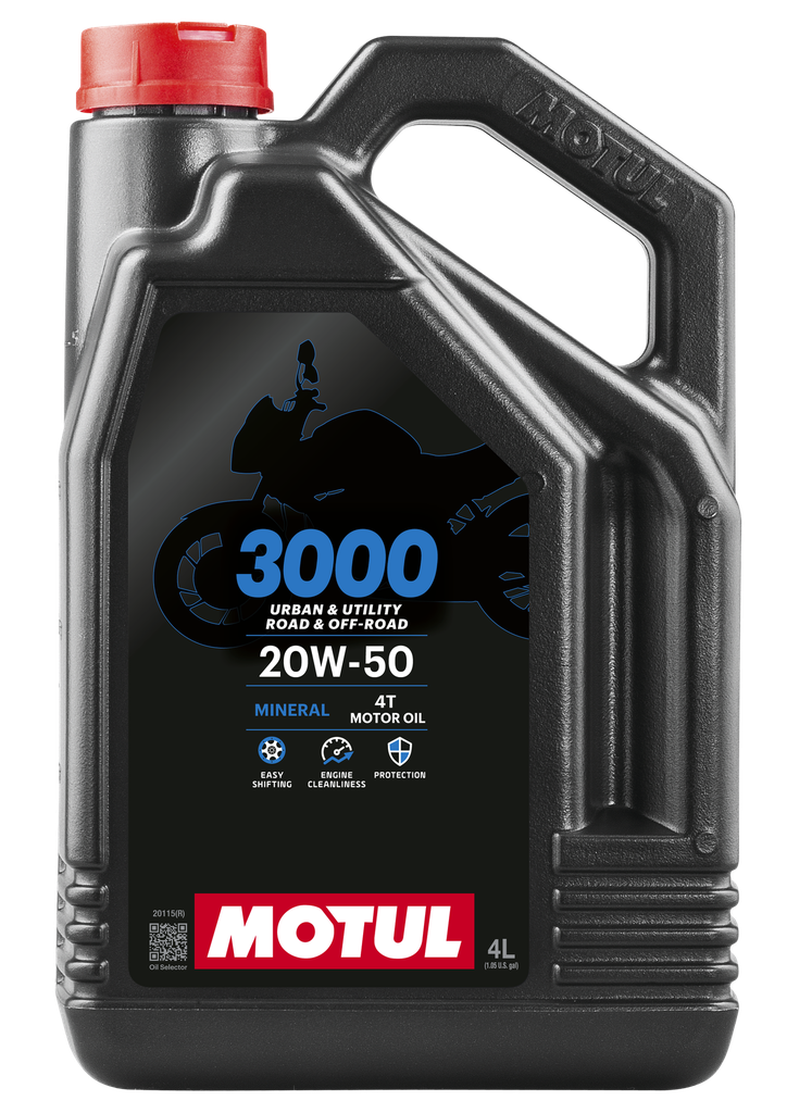 ACEITE  3000 20W-50 - 4T 4L