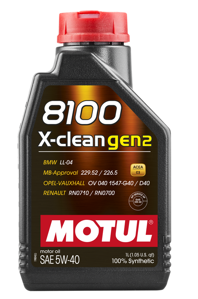 8100 X-CLEAN GEN2 5W40,1L.