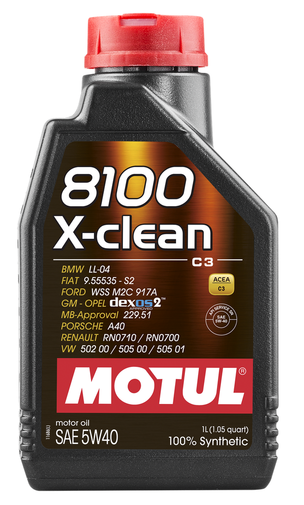 8100 X,5W40 1L.C3,CLEAN