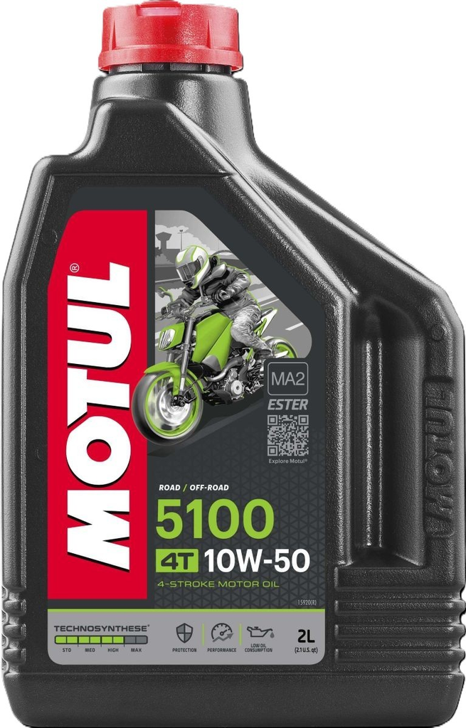ACEITE 10W50,4T,2L.5100