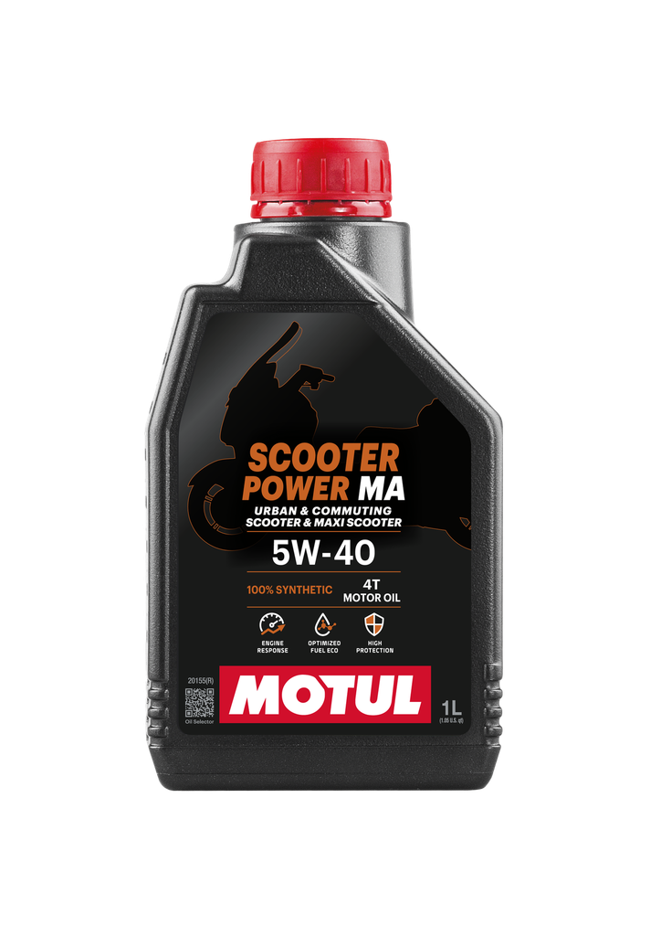 SCOOTER POWER 5W40 1L.4T.