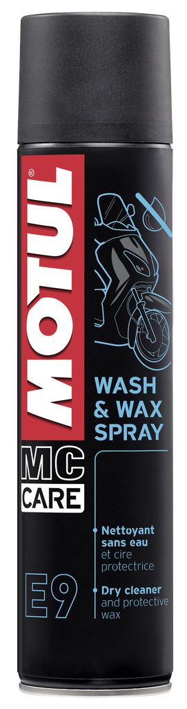 WASH & WAX E9,0.400L.,SPRAY