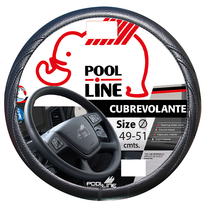 CUBREVOLANTE "NATURAL" COLOR NEGRO MED. 49 - 51