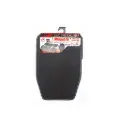 JGO. 4 ALFOMBRAS MOQUETA "PREMIUM" NEGRA REVERSIBLE