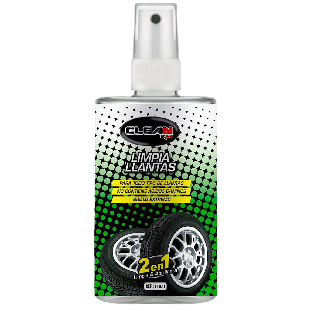 LIMPIA LLANTAS,CLEAN RM 300ML.