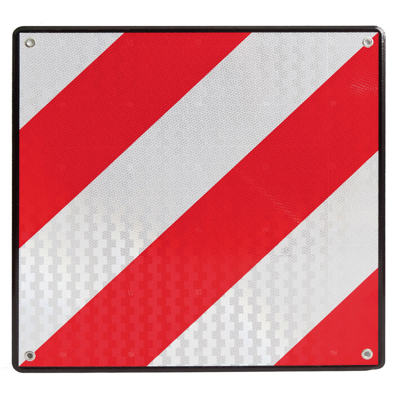 PLACA ALUMINIO SALIENTES EXTERIORES 50 X 50 V20. ANTIRAYADURAS 