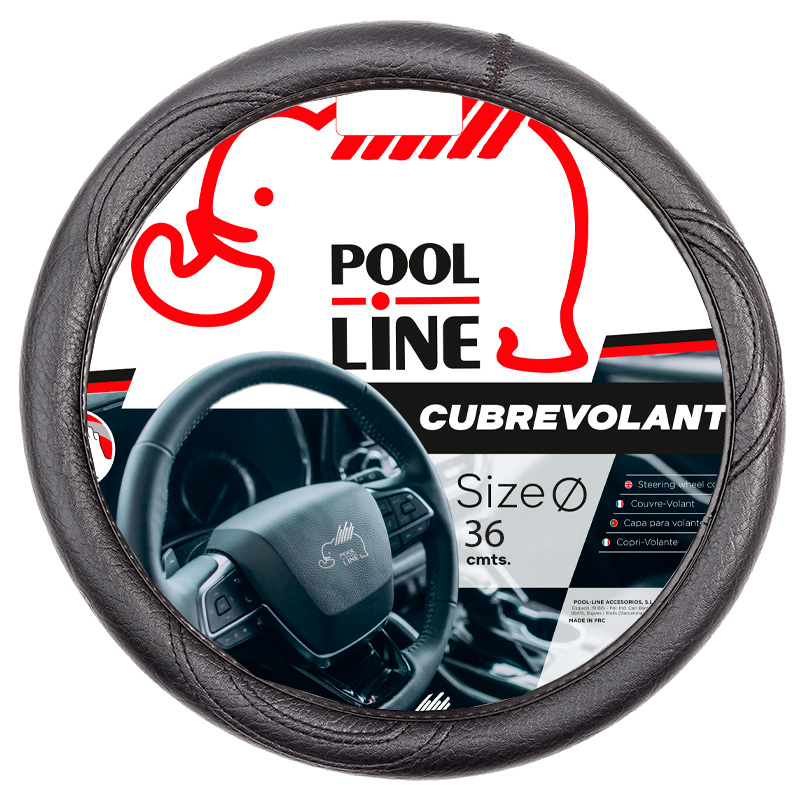 CUBREVOLANTE POLIPIEL "NATURAL" COLOR NEGRO MED. 36