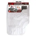 JGO. ALFOMBRAS PVC "GHOST" 4 PIEZAS