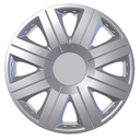 JUEGO 4 TAPACUBOS COSMOS PLATA 15"