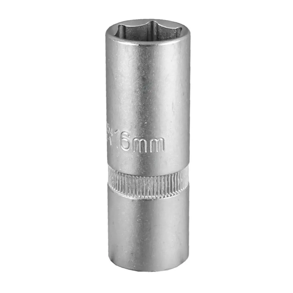 LLAVE VASO BUJIAS 1/2" 16 MM.