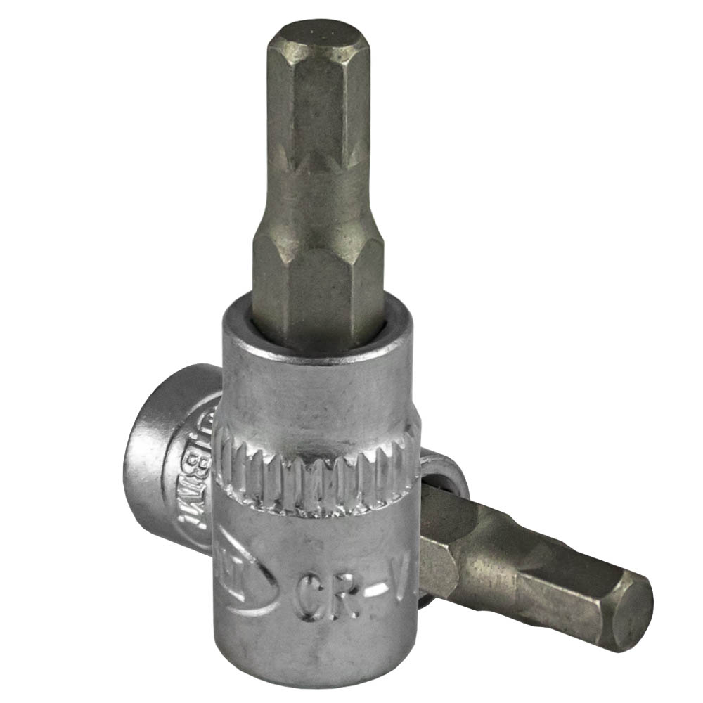 LLAVE VASO 1/4" 3 MM. HEX. MACHO