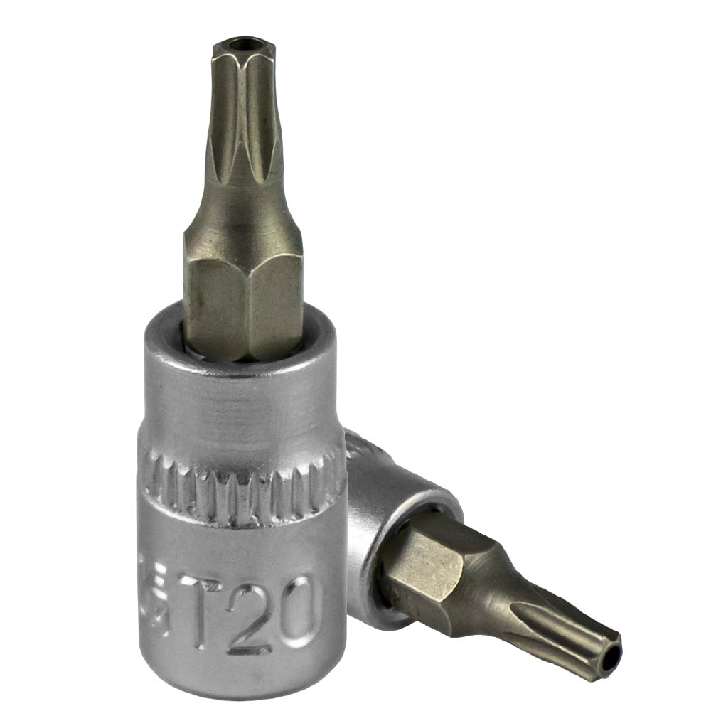 LLAVE VASO 1/4" TORX INV.T9