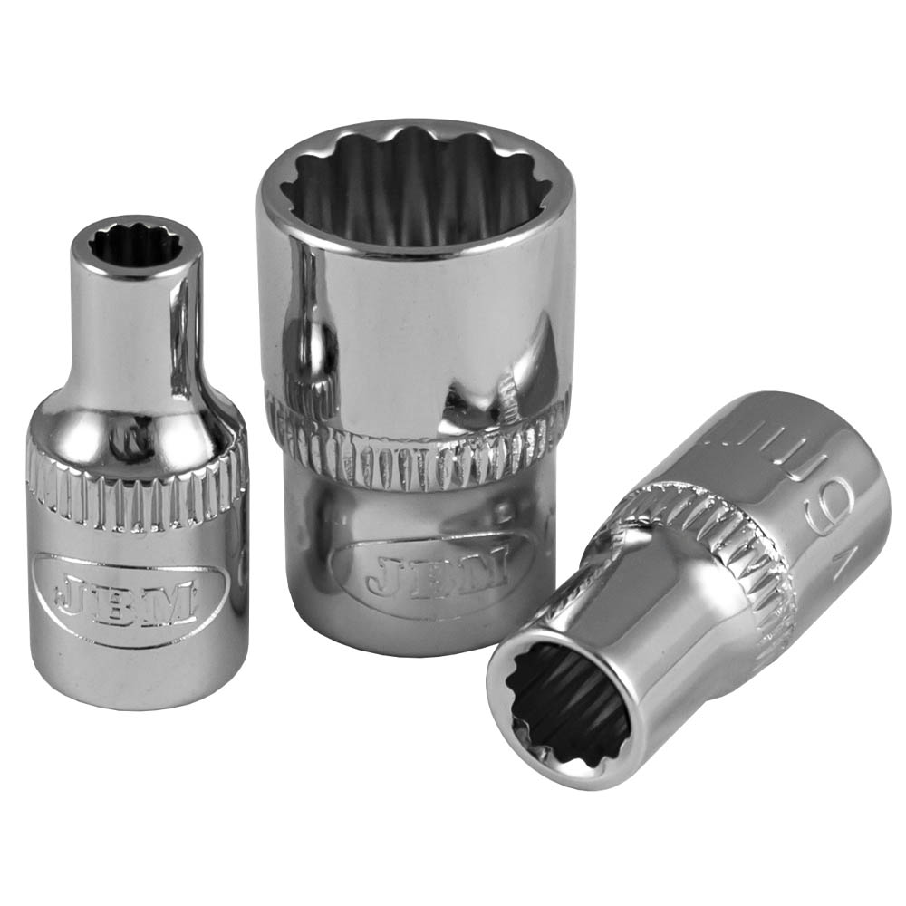 LLAVE VASO 1/4"10 MM.12 CARAS CR