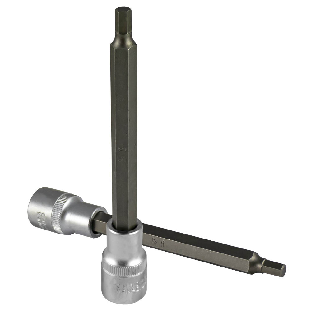 LLAVE VASO 1/2" 12MM.HEX.M 140MM