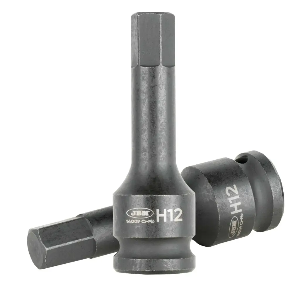 PUNTA DE IMPACTO HEXAGONAL DE 1/2" 12MM 