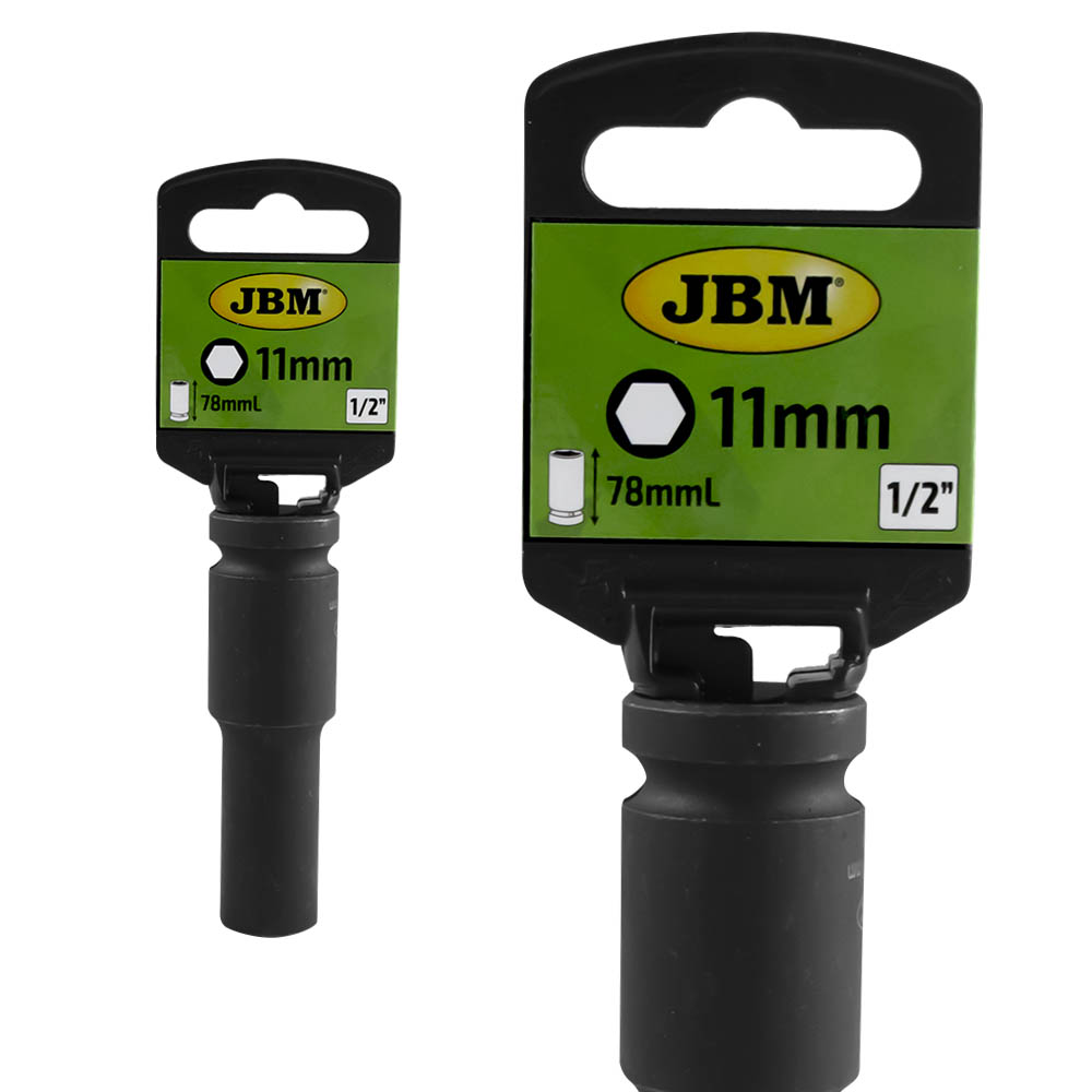 VASO IMPACTO LARGO HEX 1/2" 11MM