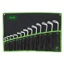 SET DE 14 LLAVES PIPA DE DOBLE BOCA 