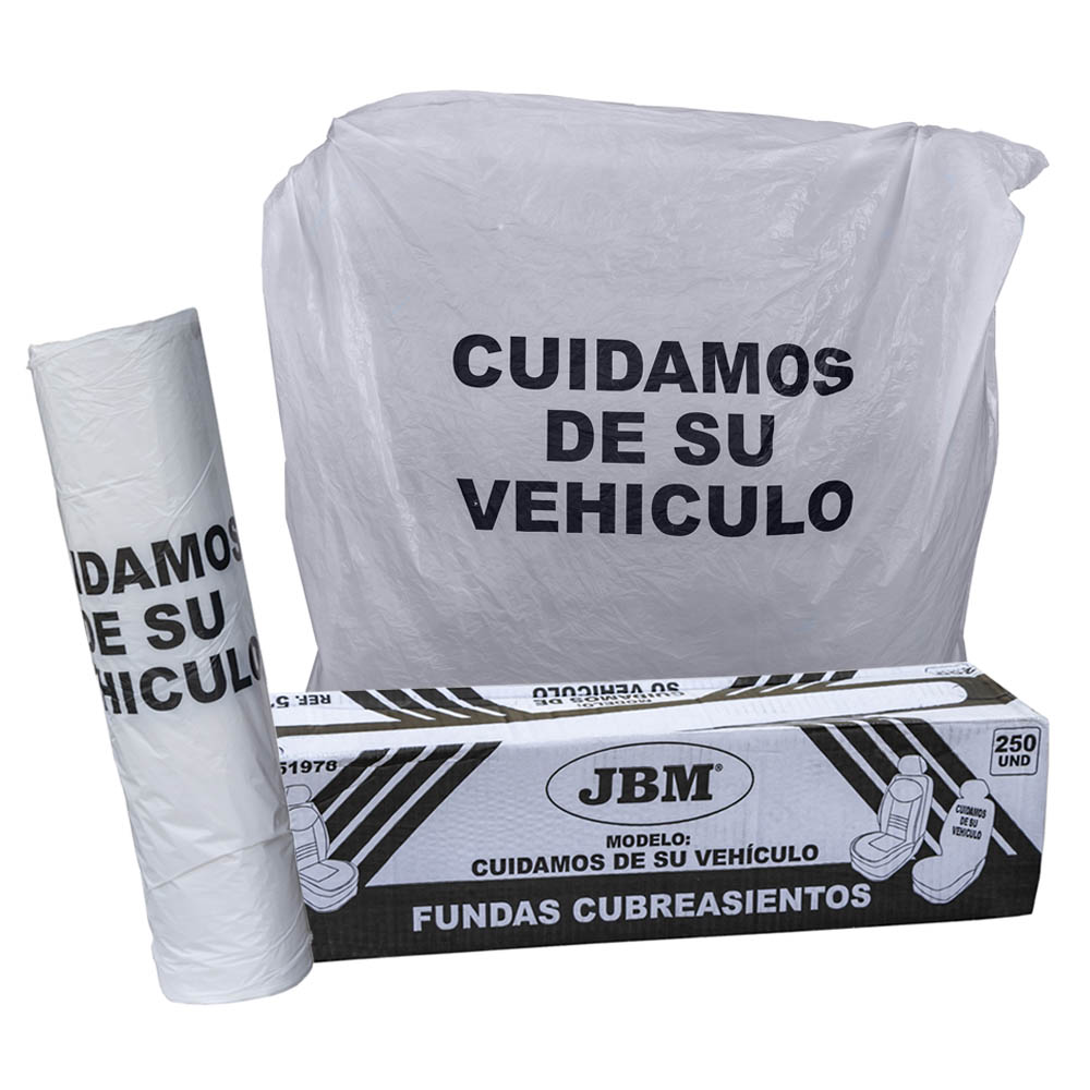 CUBREASIENTOS UNIVERSAL 250 UN.