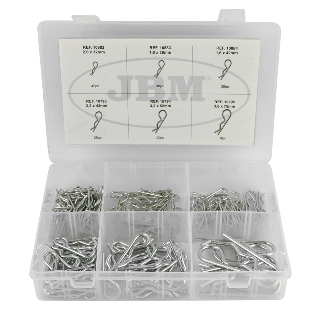ESTUCHE CLIPS R 150PCS