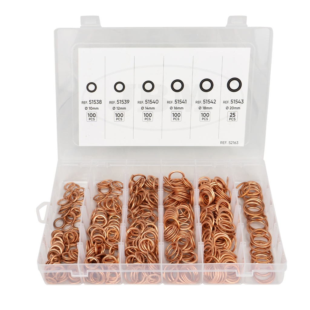 KIT ARANDELAS TAPON CARTER 525 P