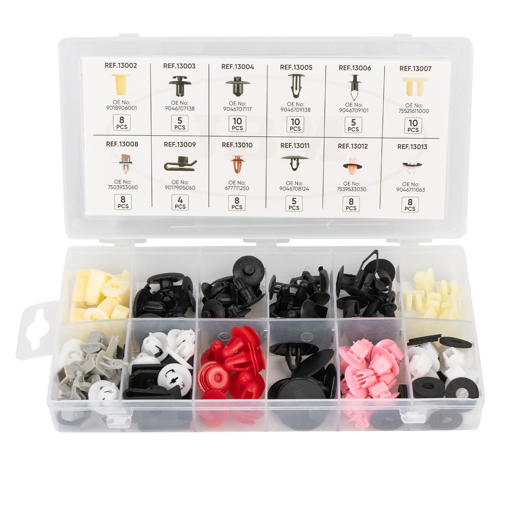 ESTUCHE CLIPS PLASTICOS TOY/LEX