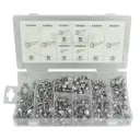 ESTUCHE DE TORNILLOS AUTORROSCANTES 200PCS 