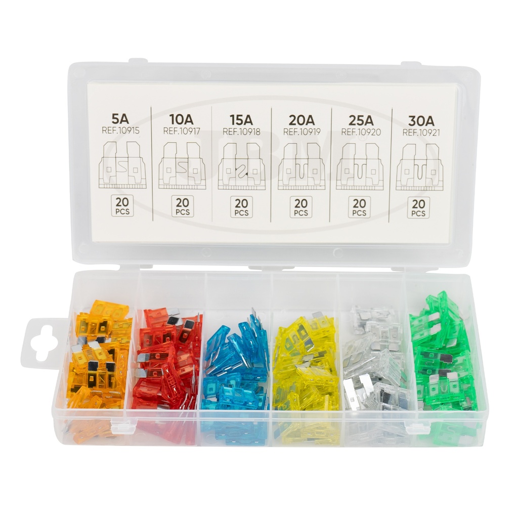 ESTUCHE FUSIBLES 120 PIEZAS