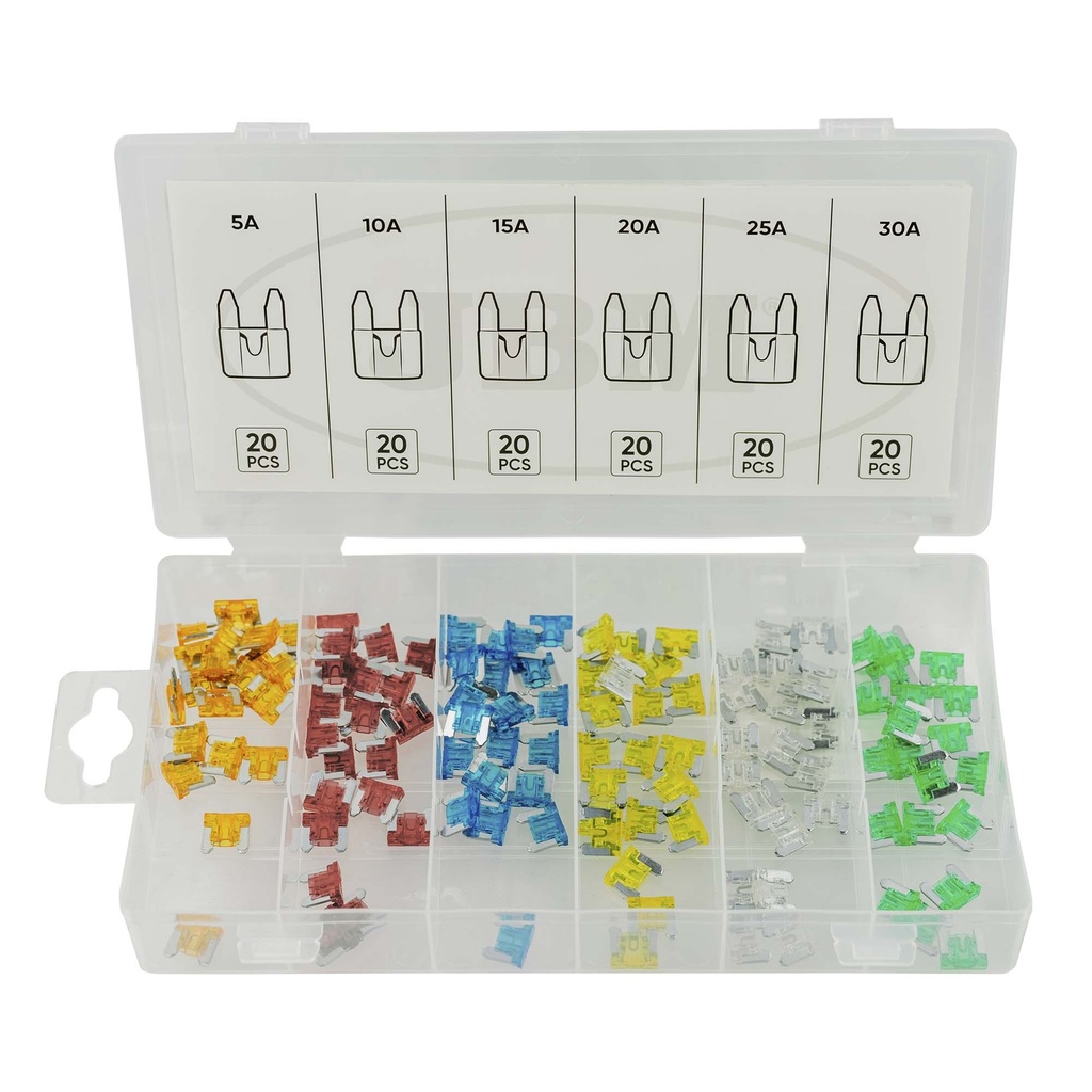 ESTUCHE FUSIBLES MINI 120 PIEZAS