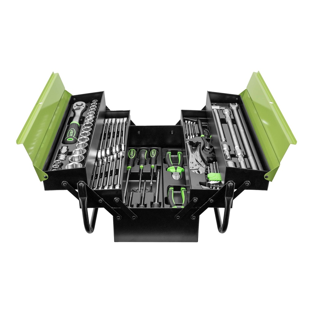 CAJA HERR.HIERRO 63 PZS CINCADO
