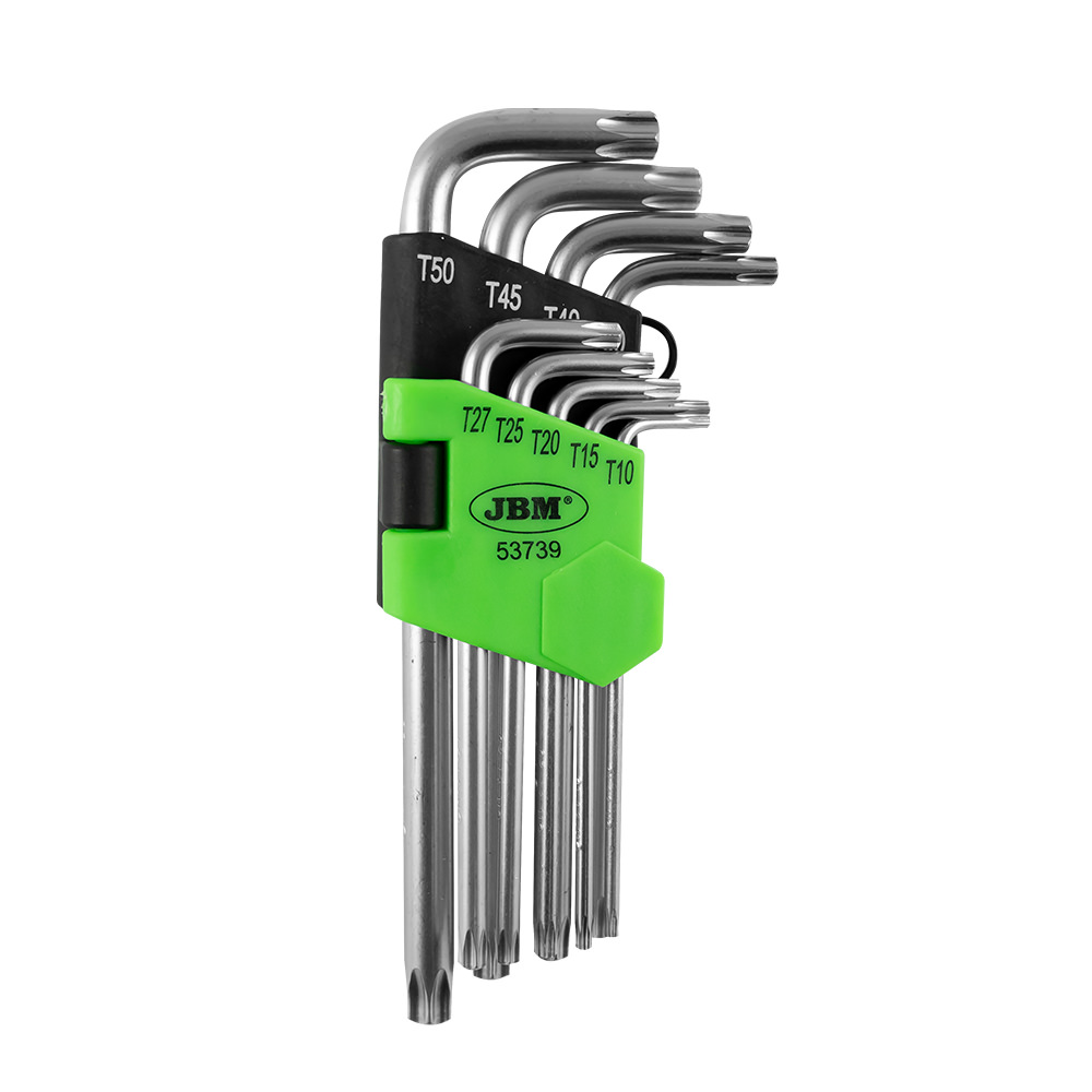 SET 9 LLAVES TORX LARGAS