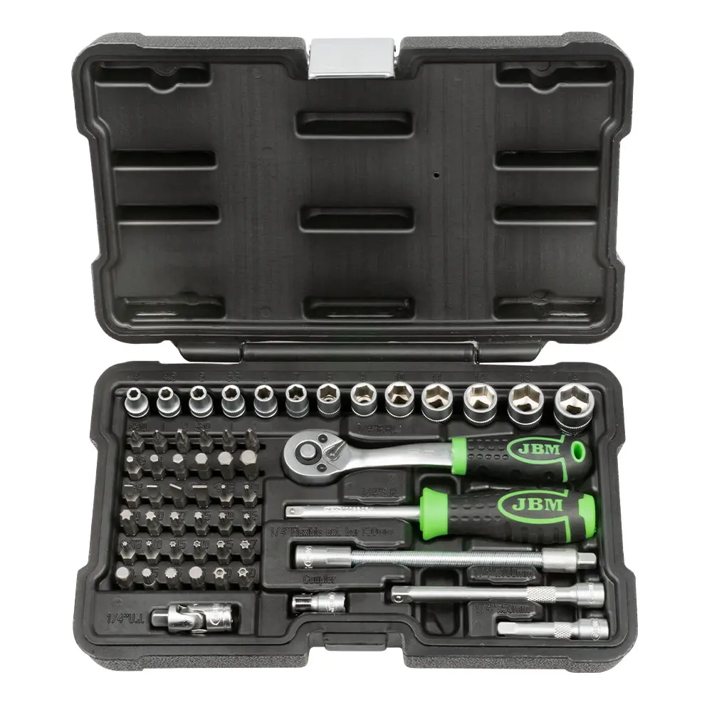ESTUCHE HERR. 56 PIEZAS VAS. HEX