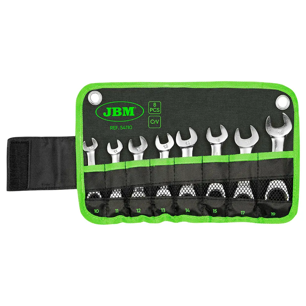 SET 8 LLAVES COMB.CORTAS C/TRIQ
