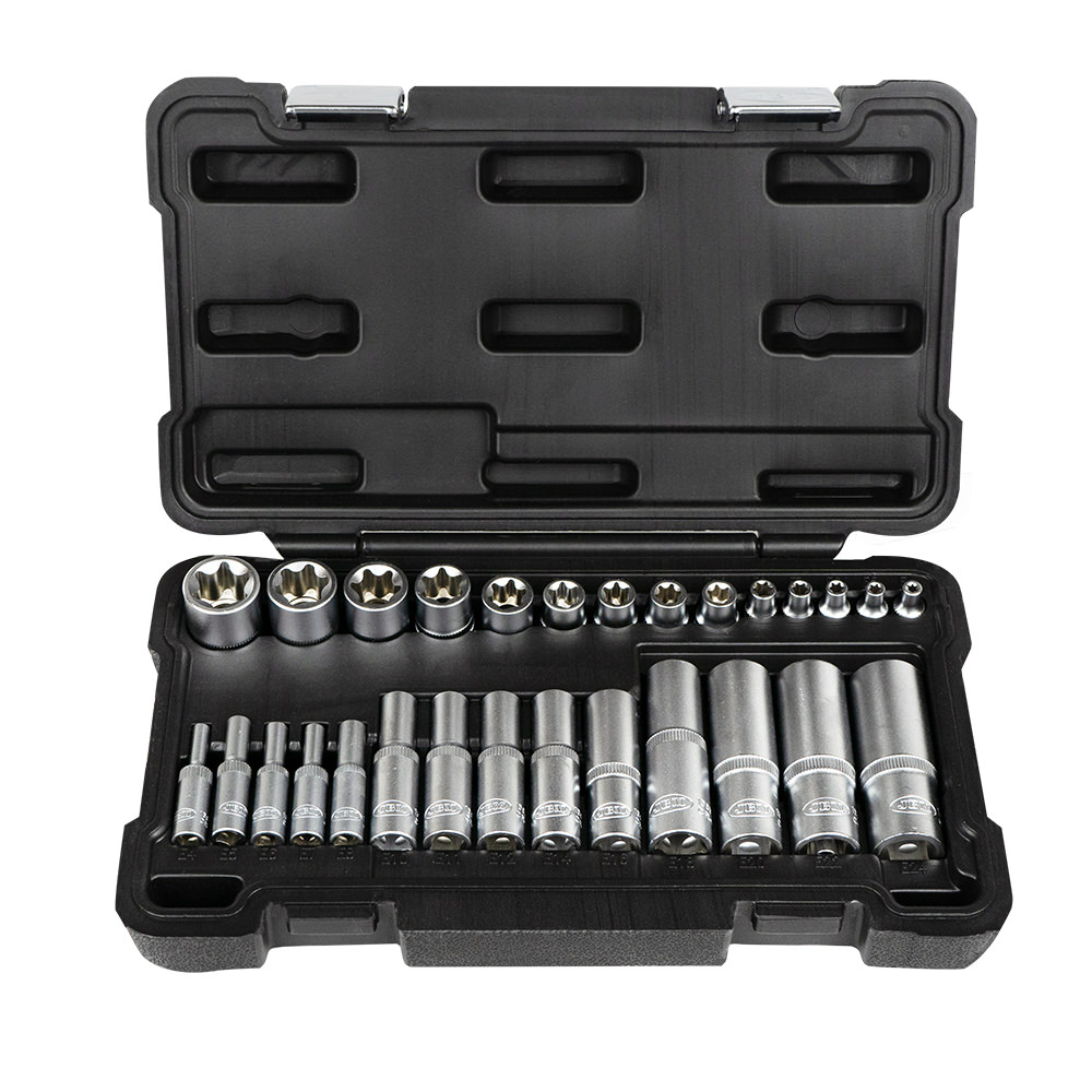 SET 28 VASOS TORX CORTOS Y LARGO