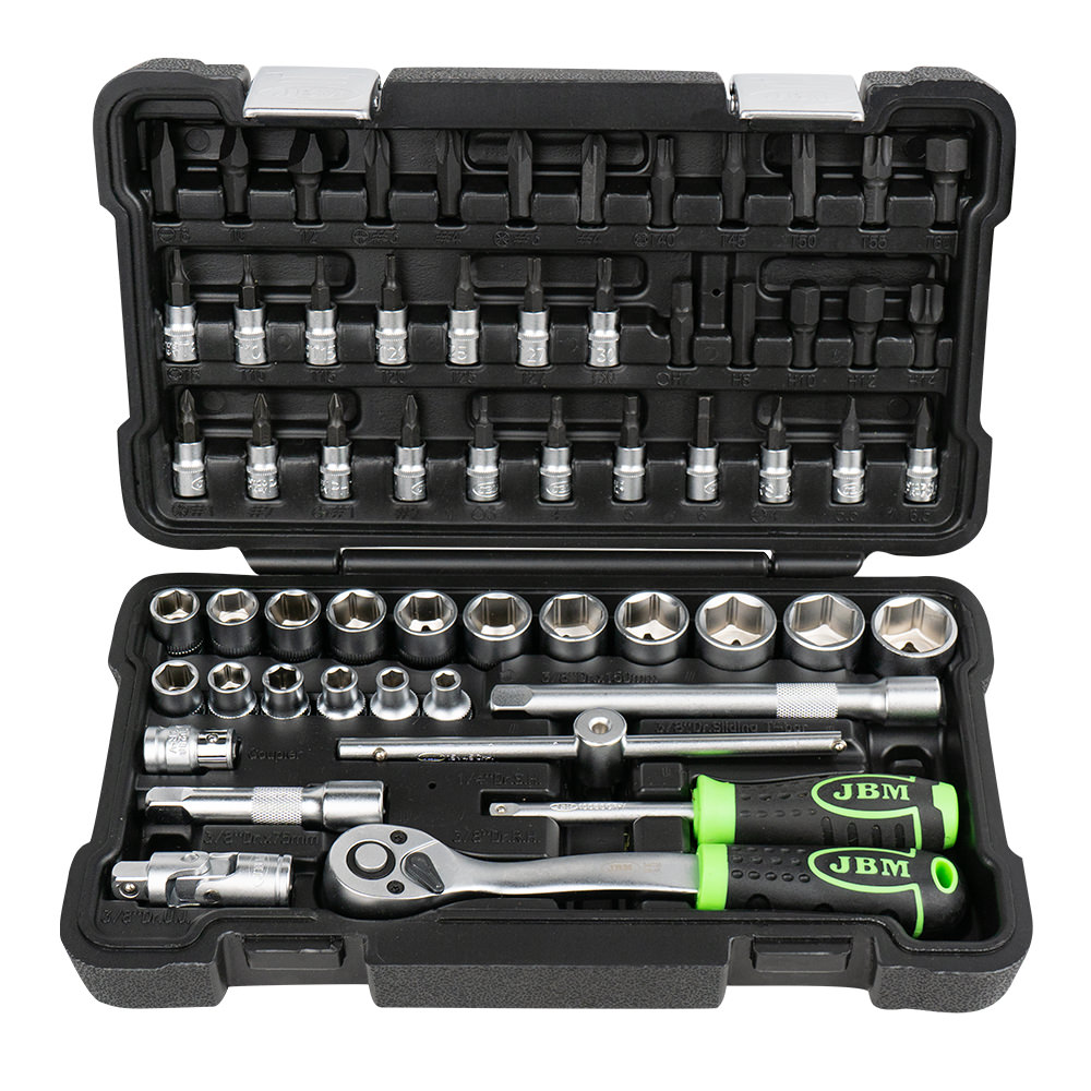 ESTUCHE 59 PZS CINCADO 3/8"
