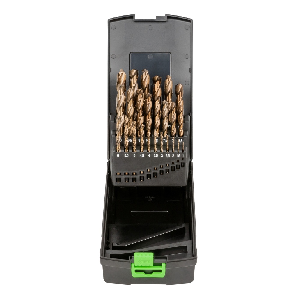 ESTUCHE DE BROCAS HELICOIDALES 1-13MM COBALTO