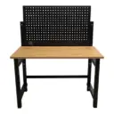 MESA DE TRABAJO PLEGABLE CON PANEL FRONTAL