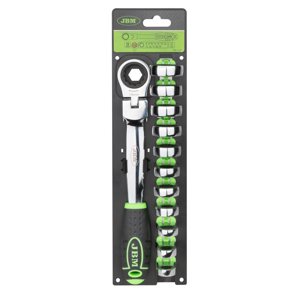 LLAVE TRINQUETE CABEZAL INTERCAM