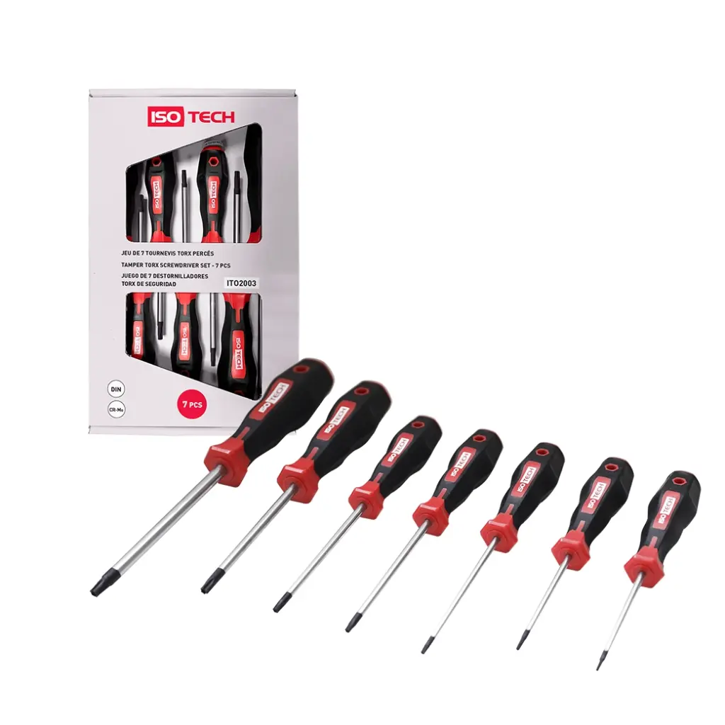 JUEGO 7 DESTORN. TORX SEGURIDAD
