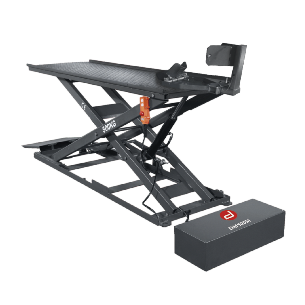 ELEVADOR DE MOTO ELECTROHIDRAULICO 500 KG