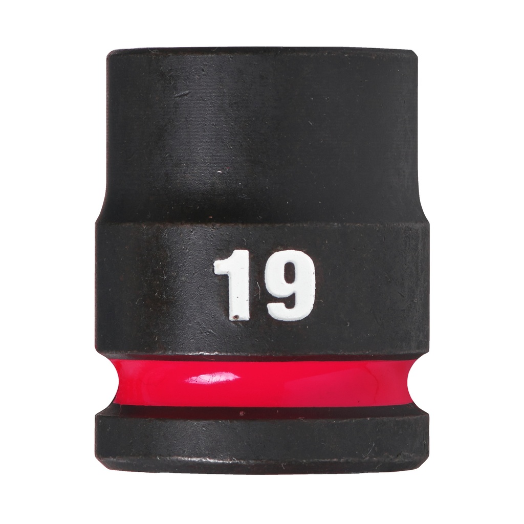 Vaso de impacto 1/2" corto 19mm