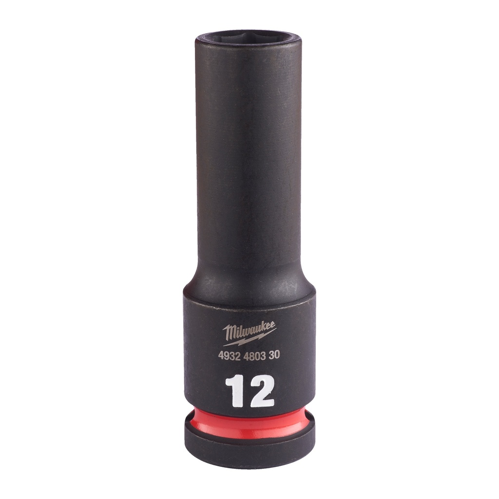 Vaso de impacto 1/2" largo 12mm
