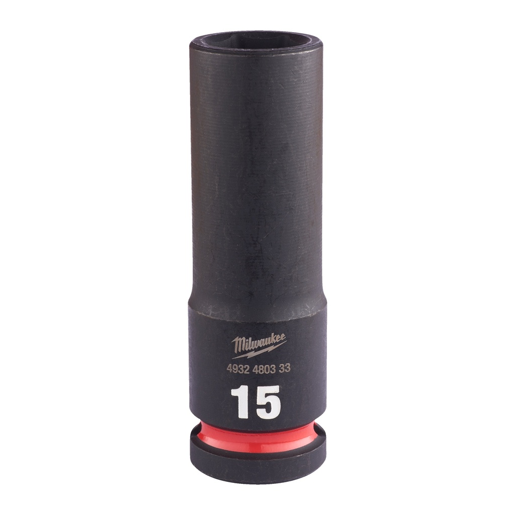 Vaso de impacto 1/2" largo 15mm