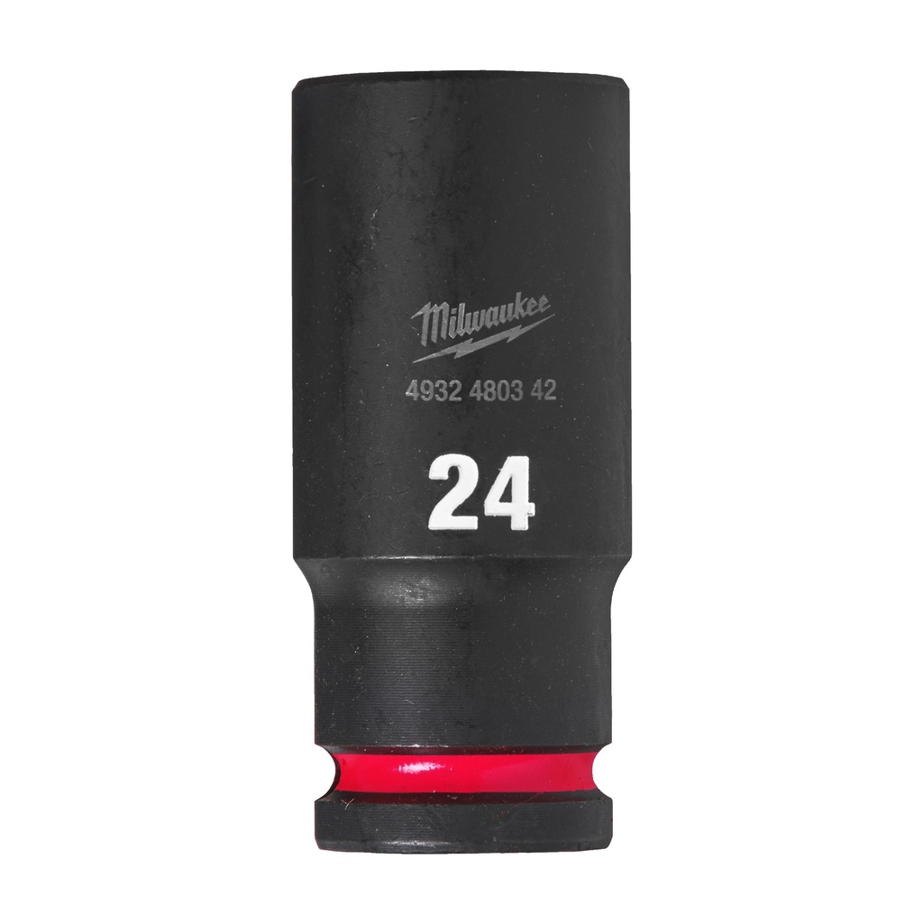 Vaso de impacto 1/2" largo 24mm