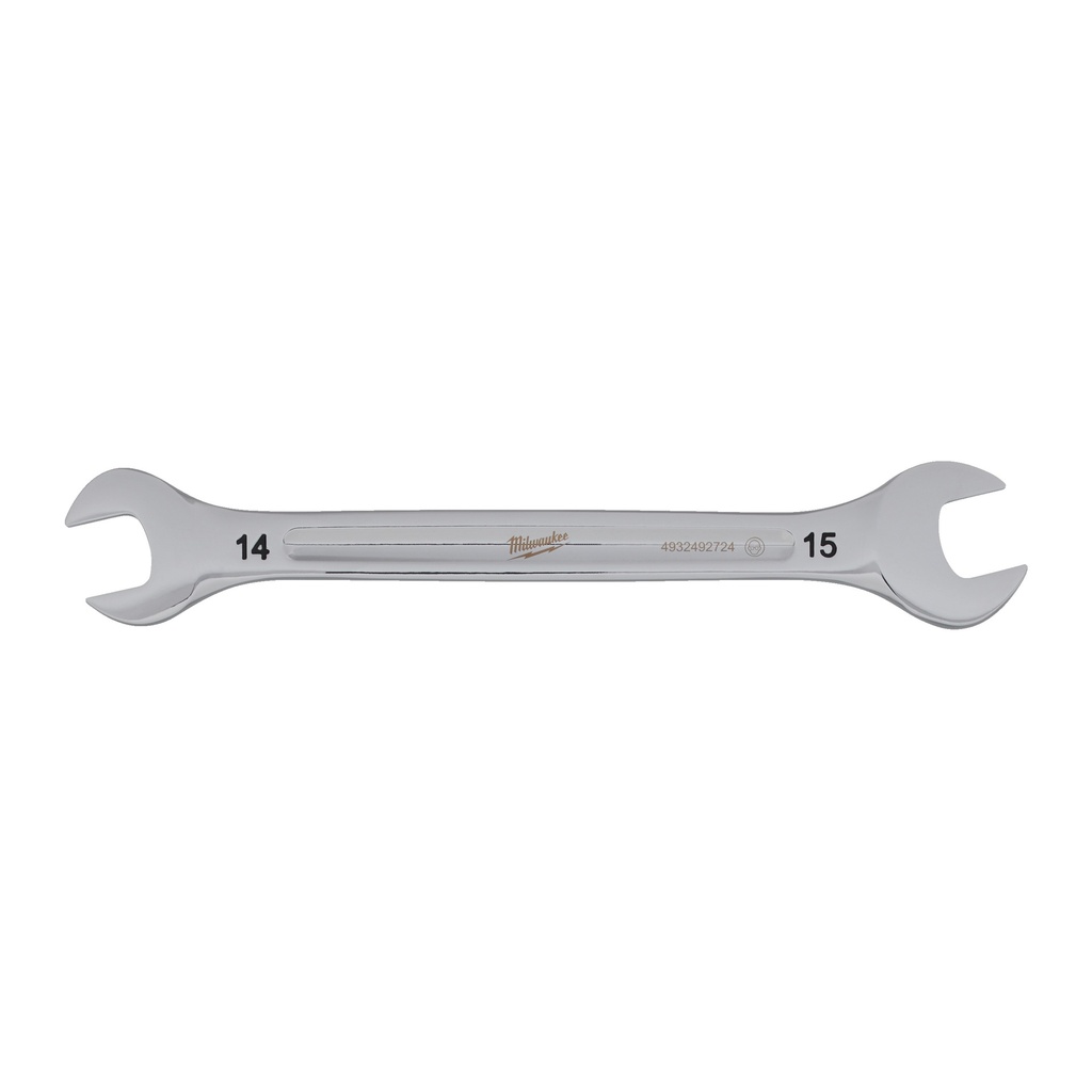 Llave fija de doble boca abierta 14x15mm