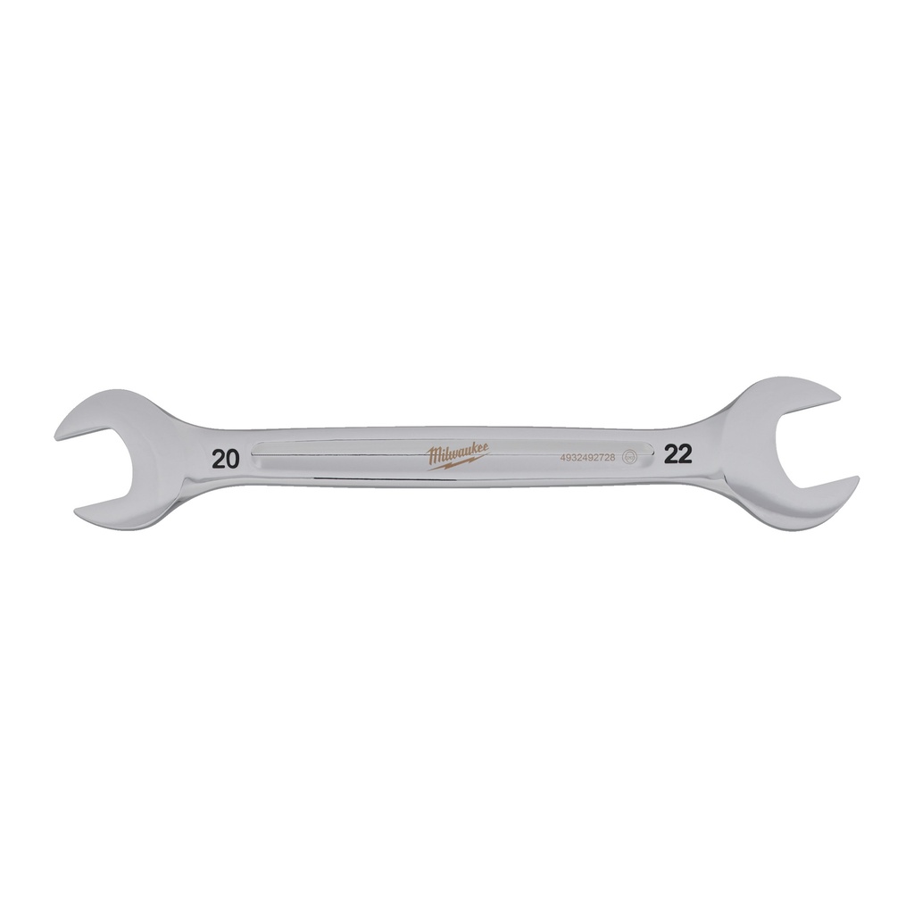 Llave fija de doble boca abierta 20x22mm