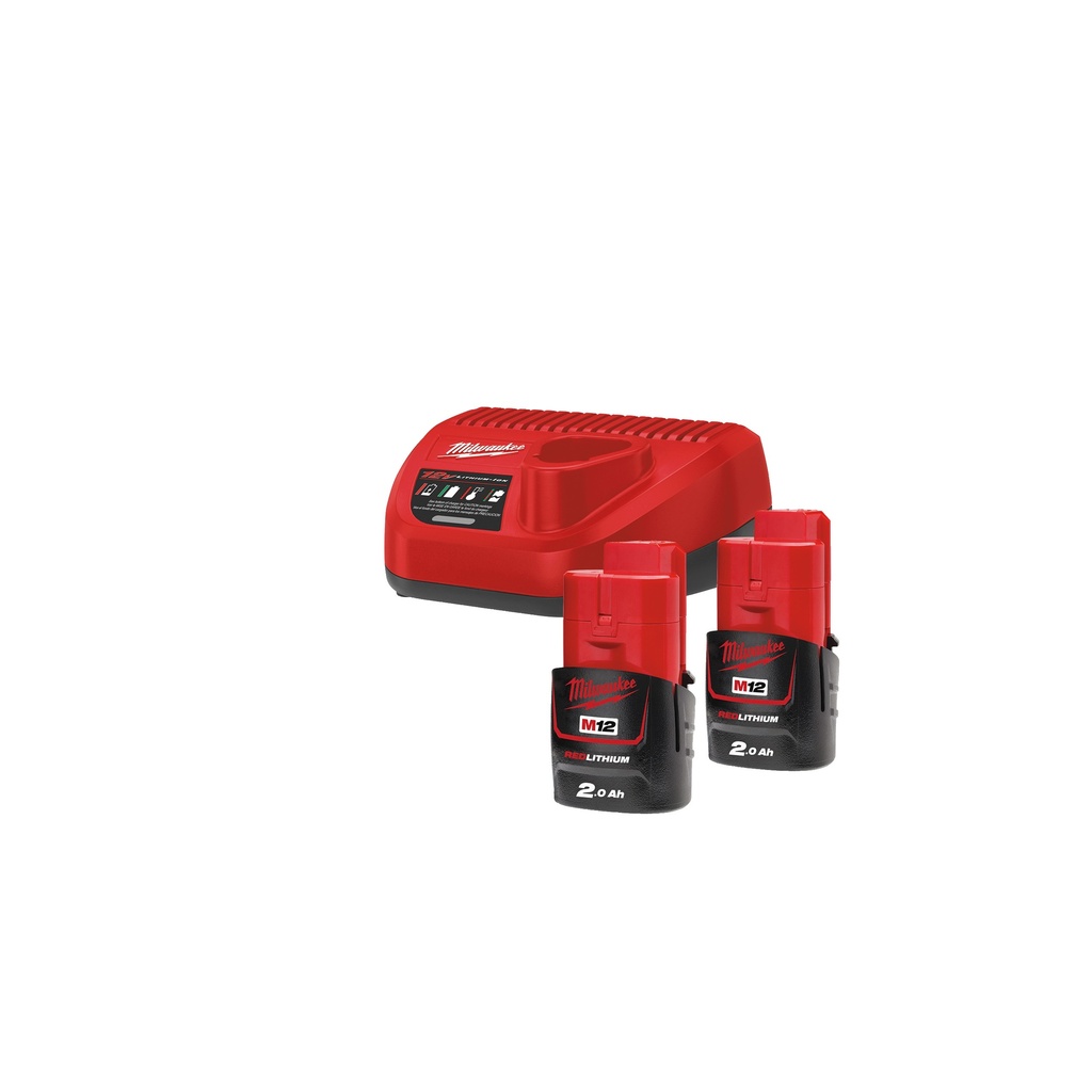 Kit 2 baterías M12B2 + cargador C12C