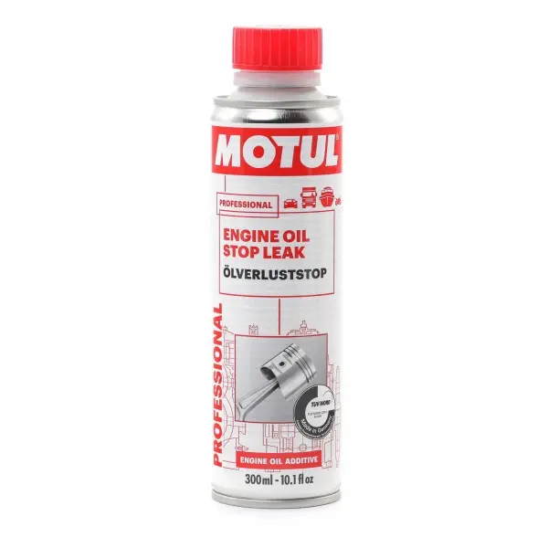 ENGINE OIL STOP LEAK SELLADOR DE FUGAS DE ACEITE DE MOTOR 300ML.
