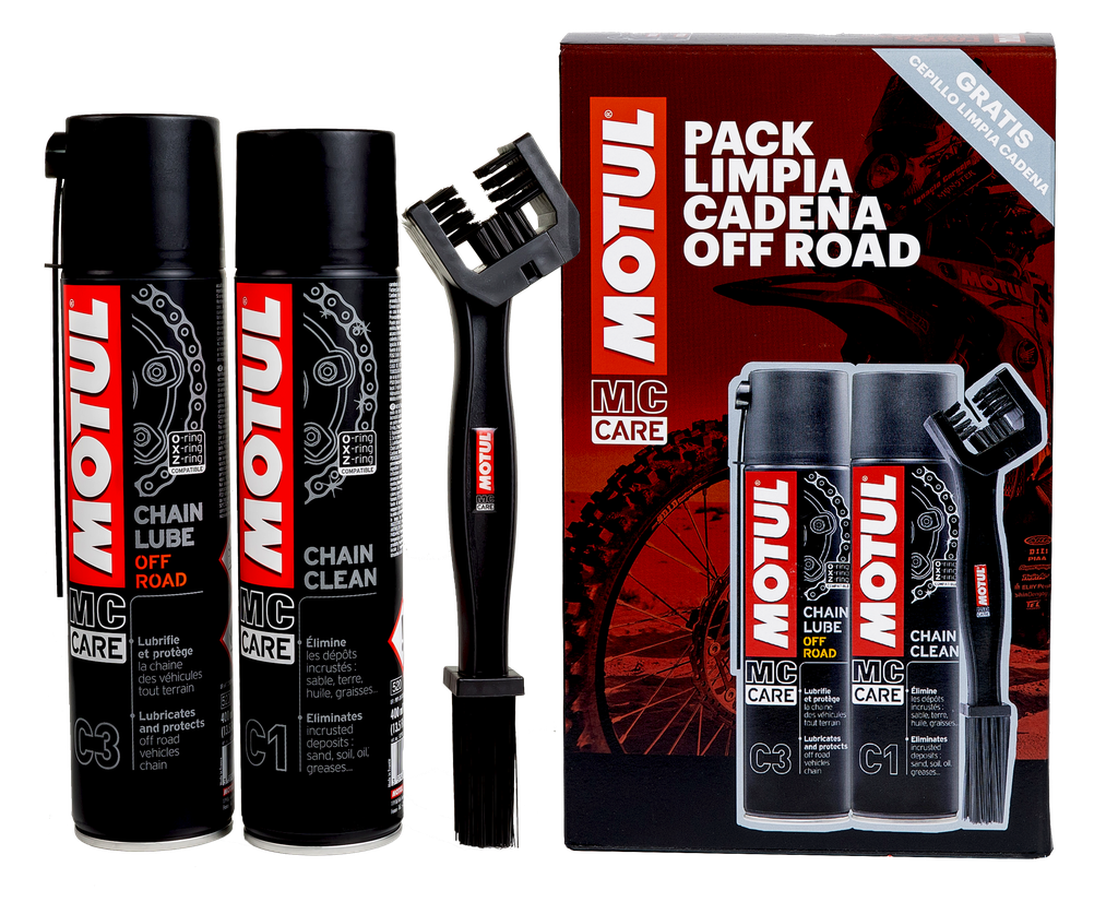 PACK LIMPIA CADENAS OFF ROAD (C1+C3)