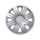 JUEGO 4 TAPACUBOS COSMOS PLATA 14"